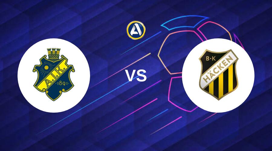 AIK vs Häcken bästa odds och match tips