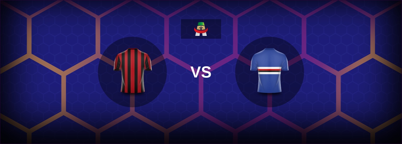 AC Milan vs Sampdoria: Bästa oddsen och matchtipsen