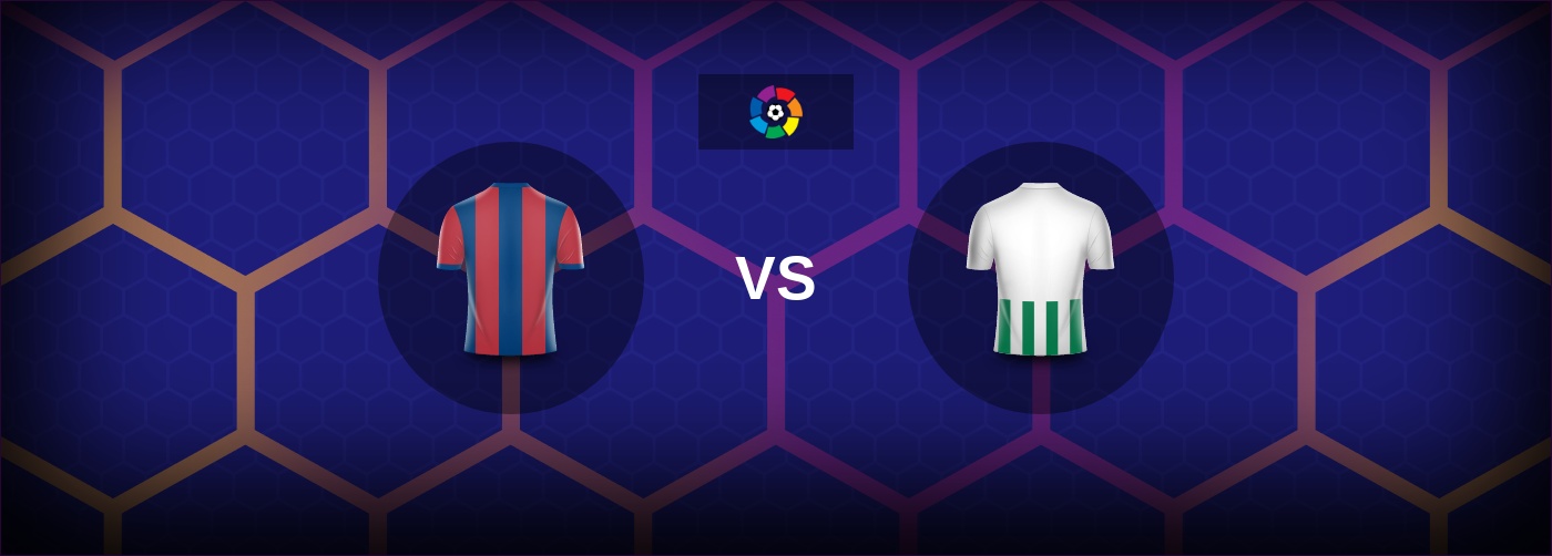 Levante vs Real Betis bästa odds och matchtips