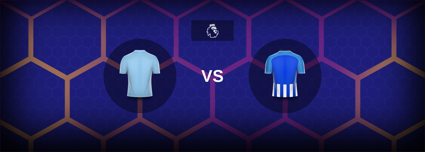 Man City vs Brighton: Bästa oddsen och matchtipsen